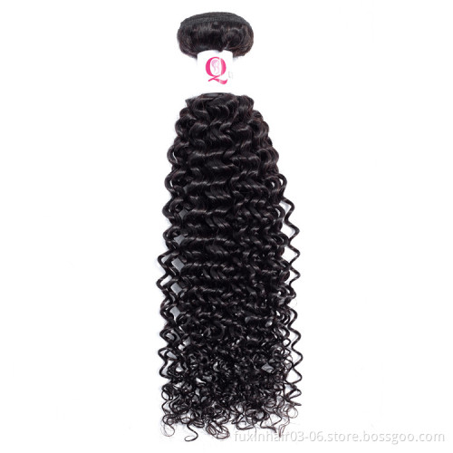 Wholesale vendor unprocessed curly curl bundles extensions mink virgin burmese raw hair